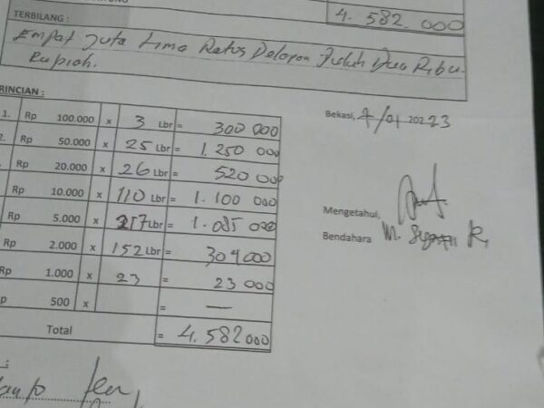 Tromol Jumat 06 Januari 2023